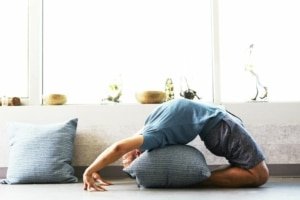coussin de yoga