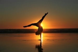 yoga handstand