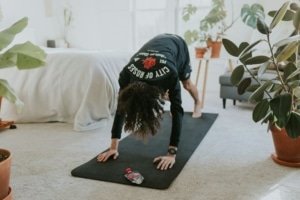 yoga à la maison