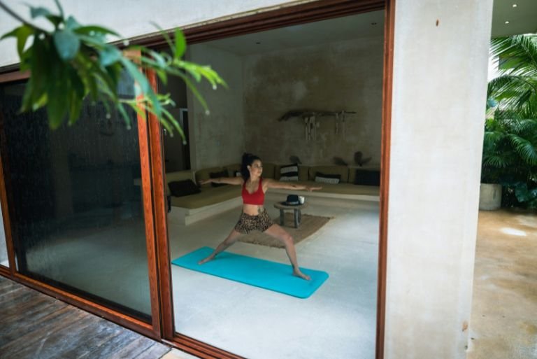yoga à la maison