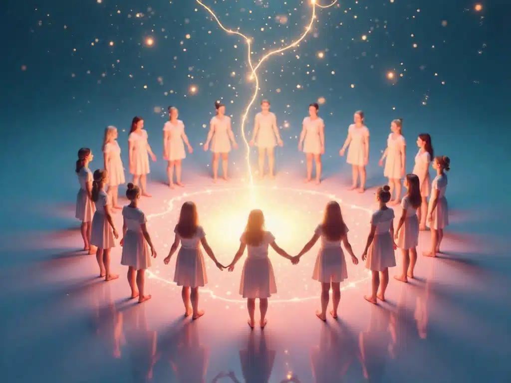 Comment se déroule une séance de constellation familiale typique – illustration de groupe et harmonie