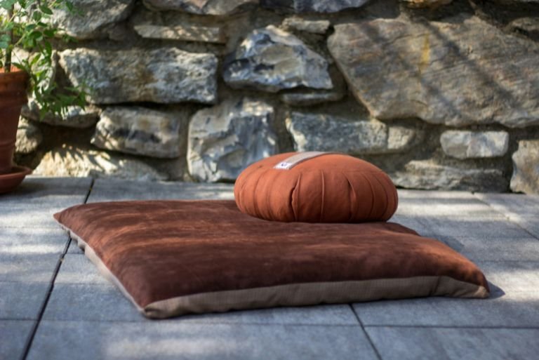 coussins de méditation